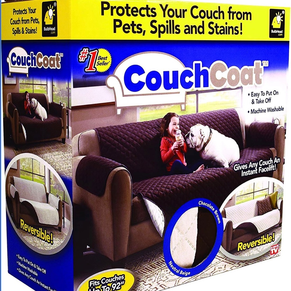 Couch Coat Reversible Microfiber Couch Cover